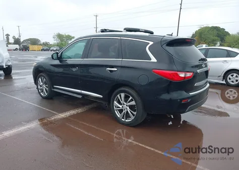 2013 Infiniti Jx35 z USA, uszkodzony, nr VIN 5N1AL0MN5DC331657